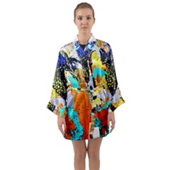 Africa  Kenia Long Sleeve Kimono Robe by bestdesignintheworld