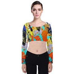 Africa  Kenia Velvet Crop Top