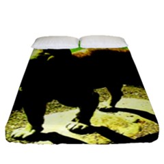 Guard 2 Fitted Sheet (queen Size) by bestdesignintheworld