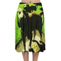 Guard 2 Velvet Flared Midi Skirt View1