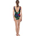 Tumble Weed And Blue Rose Center Cut Out Swimsuit View2