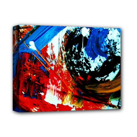 Mixed Feelings 4 Deluxe Canvas 14  X 11  by bestdesignintheworld