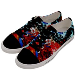 Mixed Feelings 4 Men s Low Top Canvas Sneakers by bestdesignintheworld