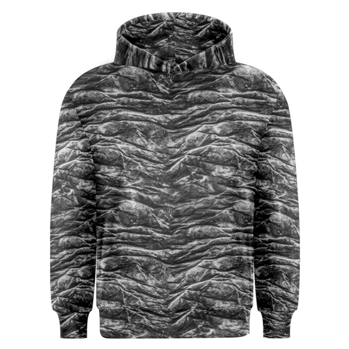 Dark Skin Texture Pattern Men s Overhead Hoodie