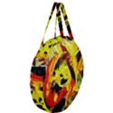 Fish And Bread1/1 Giant Round Zipper Tote View3