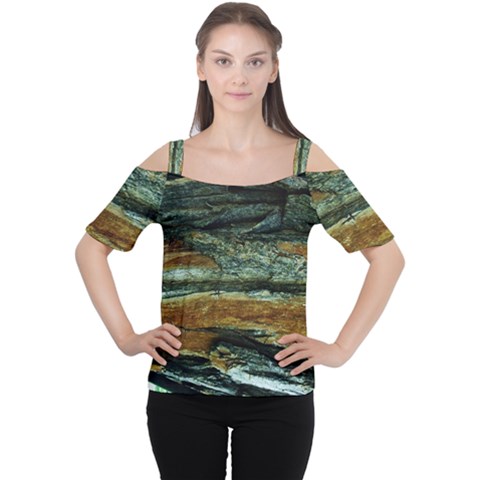 Tree In Highland Park Cutout Shoulder Tee by bestdesignintheworld