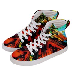 Camping 5 Men s Hi-top Skate Sneakers by bestdesignintheworld