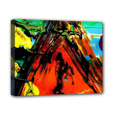 Camping 5 Canvas 10  X 8  by bestdesignintheworld