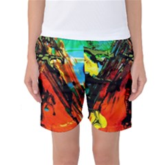 Camping 5 Women s Basketball Shorts by bestdesignintheworld