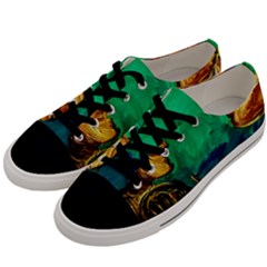 Young Witches Men s Low Top Canvas Sneakers by bestdesignintheworld