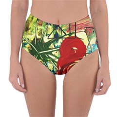 Irish Clock Reversible High-waist Bikini Bottoms by bestdesignintheworld