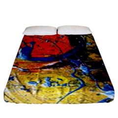 Lunar Eclipse 6 Fitted Sheet (king Size) by bestdesignintheworld