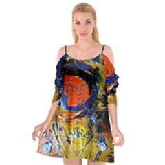 Lunar Eclipse 6 Cutout Spaghetti Strap Chiffon Dress by bestdesignintheworld