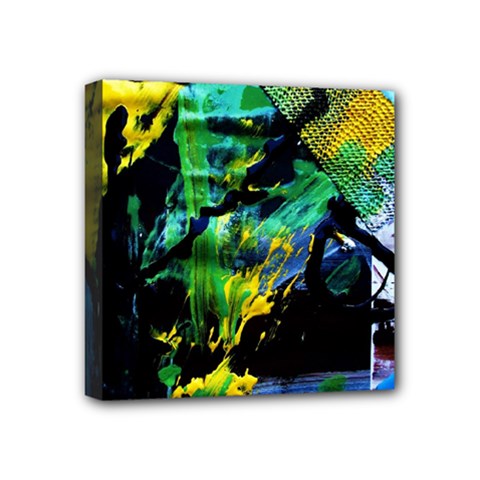 Rumba On A Chad Lake 10 Mini Canvas 4  X 4  by bestdesignintheworld