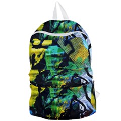 Rumba On A Chad Lake 10 Foldable Lightweight Backpack by bestdesignintheworld