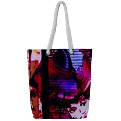 Absurd Theater In And Out 4 Full Print Rope Handle Tote (small) by bestdesignintheworld