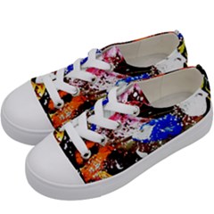 Smashed Butterfly 5 Kids  Low Top Canvas Sneakers by bestdesignintheworld