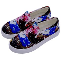 Smashed Butterfly 5 Kids  Canvas Slip Ons by bestdesignintheworld