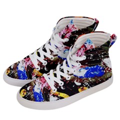 Smashed Butterfly 5 Women s Hi-top Skate Sneakers by bestdesignintheworld