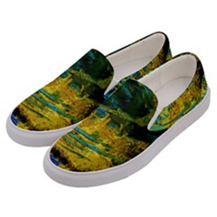 One Minute Egg 4 Men s Canvas Slip Ons by bestdesignintheworld