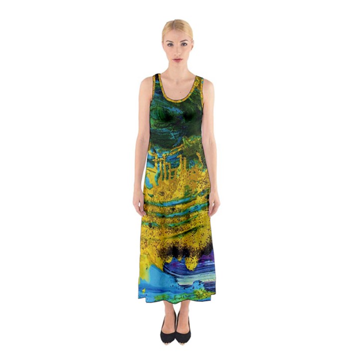 One Minute Egg 4 Sleeveless Maxi Dress