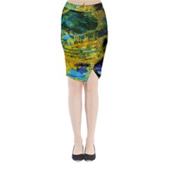 One Minute Egg 4 Midi Wrap Pencil Skirt by bestdesignintheworld