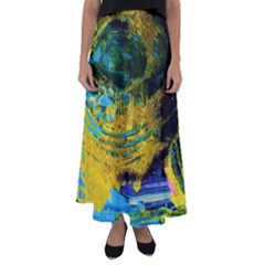 One Minute Egg 4 Flared Maxi Skirt by bestdesignintheworld