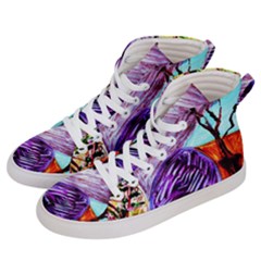 House Will Be Built 10 Women s Hi-top Skate Sneakers by bestdesignintheworld