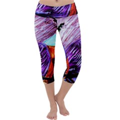 House Will Be Built 10 Capri Yoga Leggings by bestdesignintheworld