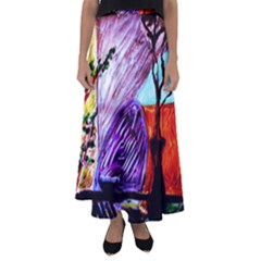 House Will Be Built 10 Flared Maxi Skirt by bestdesignintheworld