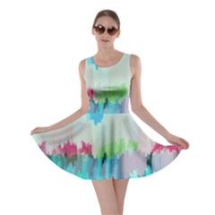 Abstract Background Skater Dress