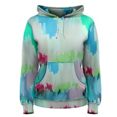 Abstract Background Women s Pullover Hoodie