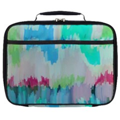 Abstract Background Full Print Lunch Bag