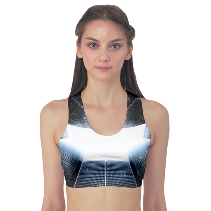 Portrait Panther Sports Bra