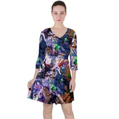 Jealousy   Battle Of Insects 6 Ruffle Dress by bestdesignintheworld