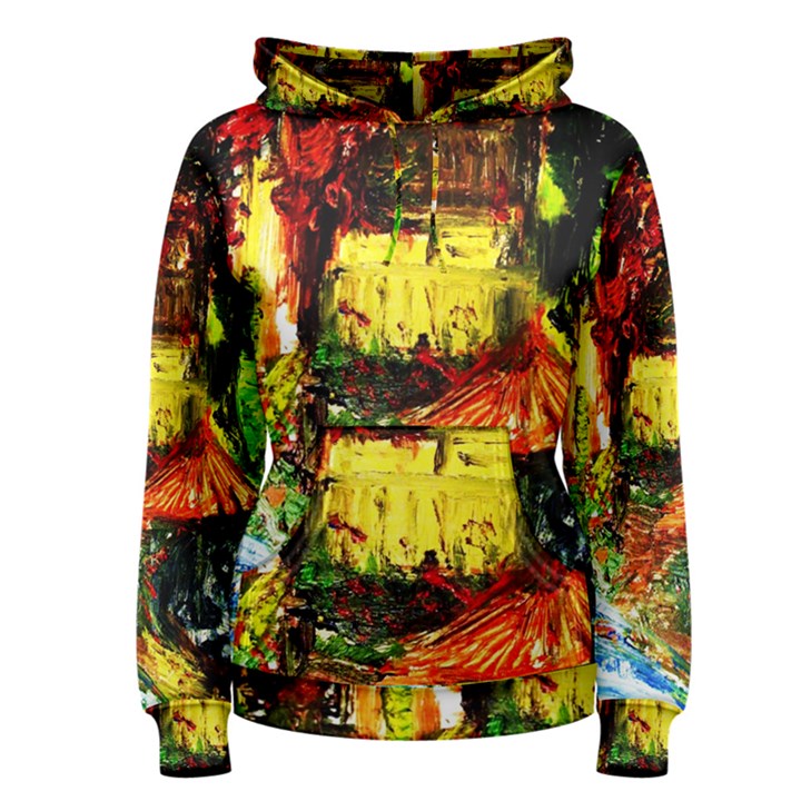 St Barbara Resort Women s Pullover Hoodie