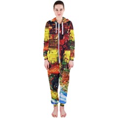 St Barbara Resort Hooded Jumpsuit (ladies)  by bestdesignintheworld