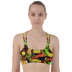 St Barbara Resort Line Them Up Sports Bra by bestdesignintheworld