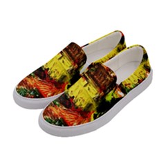 St Barbara Resort Women s Canvas Slip Ons by bestdesignintheworld