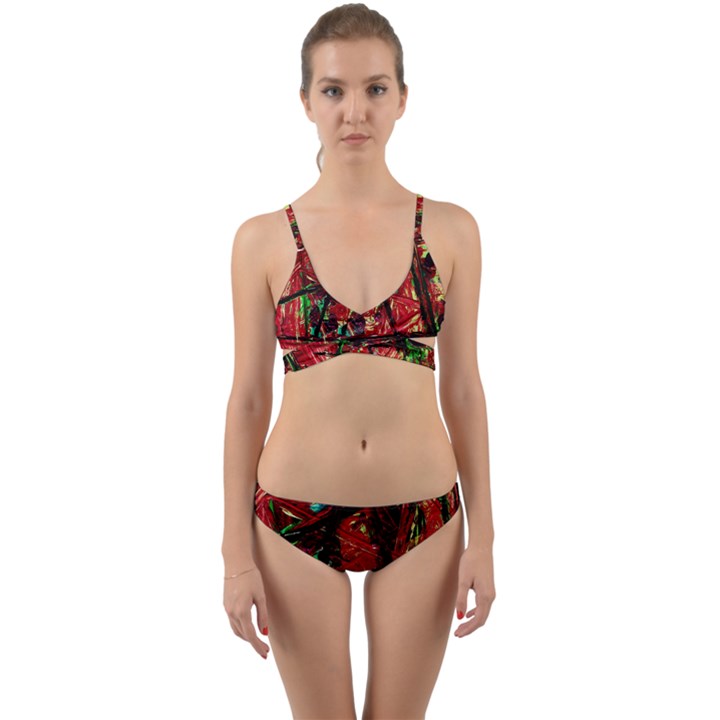 Sacred Marks Wrap Around Bikini Set