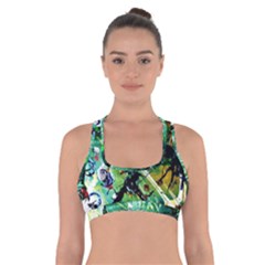 Jealousy   Battle Of Insects 4 Cross Back Sports Bra by bestdesignintheworld