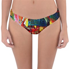 Red Plane 1 Reversible Hipster Bikini Bottoms by bestdesignintheworld