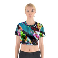 Tulips First Sprouts 6 Cotton Crop Top by bestdesignintheworld