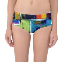 Marakesh 3 Mid-waist Bikini Bottoms by bestdesignintheworld