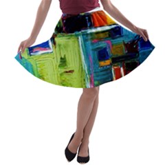 Marakesh 3 A-line Skater Skirt by bestdesignintheworld