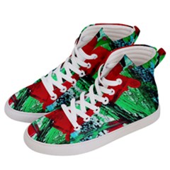 Humidity 5 Women s Hi-top Skate Sneakers by bestdesignintheworld