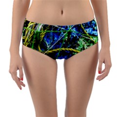 Moment Of The Haos 7 Reversible Mid-waist Bikini Bottoms by bestdesignintheworld