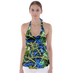 Moment Of The Haos 7 Babydoll Tankini Top by bestdesignintheworld