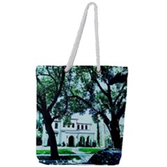 Hot Day In Dallas 16 Full Print Rope Handle Tote (large) by bestdesignintheworld