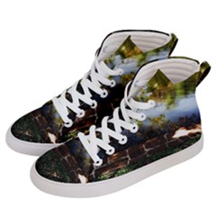 Highland Park 10 Men s Hi-top Skate Sneakers by bestdesignintheworld